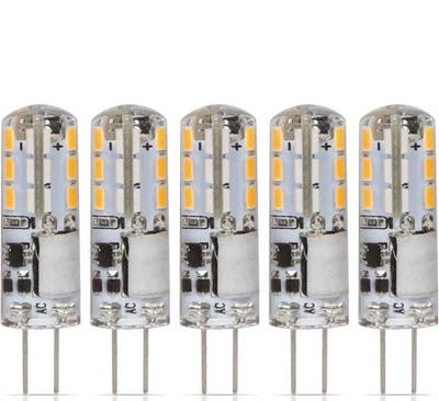 Simba Lighting LED G4 Bulb (5 Pack) 1.1W T3 10W Halogen Replacement 12V AC/DC JC - Image 1 of 4