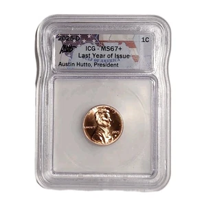 Centavo Lincoln Shield 2025-D, clasificado MS67+ por coleccionistas ICG - Imagen 1 de 4