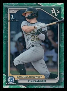 2024 Bowman Chrome Prospects Lunar Glow Refractors #BCP105 Ryan Lasko - Imagen 1 de 2