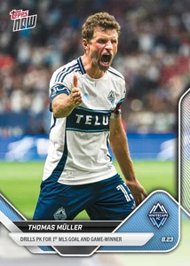 Topps Now MLS 2025 - Card 081 - Thomas Müller - Vancouver Whitecaps - Bild 1 von 1