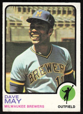 1973 Topps #152 Dave May   - FREE SHIPPING - Image 1 of 2