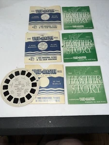 Set mulinelli View-Master The Easter Story anni 50 EA con libretti - Foto 1 di 10
