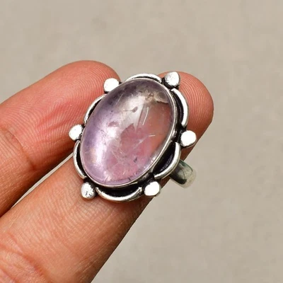 Anello gioiello in argento sterling 925 fatto a mano con pietra preziosa... - Immagine 1 di 4