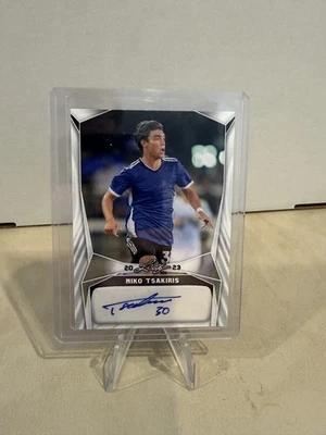 Leaf Soccer 2023 Niko Tsakiris Auto San Jose Earthquakes MLS USMNT - Image 1 of 2