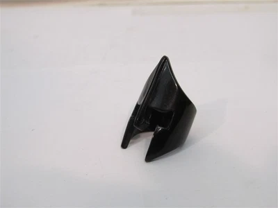 Anillo de casco espartano negro, acero inoxidable Foto 1 de 3