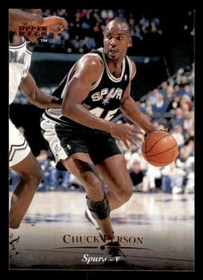 Chuck Person 1995-96 Upper Deck #89 San Antonio Spurs - Image 1 of 2