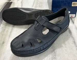 SAS Roamer Navy 12 schmale Damenschuhe brandneu im Karton viel sparen - Bild 1 von 5