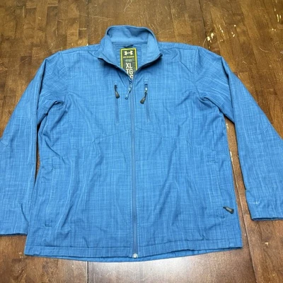 Under Armour UA Storm ColdGear Softshell Infrared Jacket Coat XL Blue - Image 1 of 4