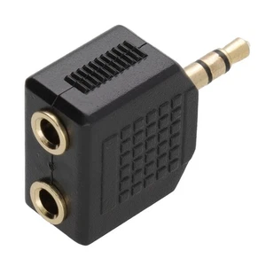 3.5mm Headphone Y Splitter 1 M to 2 F Audio Adapter AUX For Laptop | Phone - Picture 1 of 7