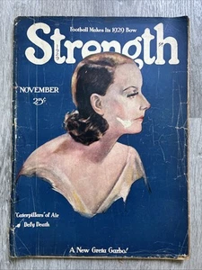 KRAFT Physical Fitness & Sport Magazin GRETA GARBO COVER NOV 1929 VOL 14 N 9 - Bild 1 von 24