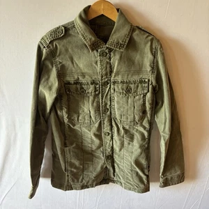 Vintage Alpha Industries Full Zip Military Jacket Men’s Small - Bild 1 von 5