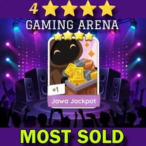 1 X Jawa Jackpot 4 ⭐ (Sticker-Mono_poly_Go) - Picture 1 of 1