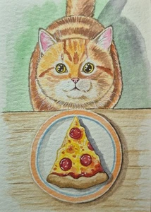 ACEO Original Art Painting - Picture 1 of 2