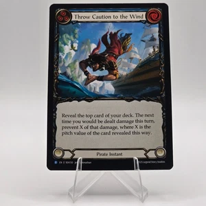 Throw Caution to the Wind - High Seas SEA150 Rare - NM Flesh and Blood Single - Picture 1 of 3