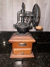 Vintage Style Manual Coffee Grinder Adjustable Ceramic Iron Burr Core Mill