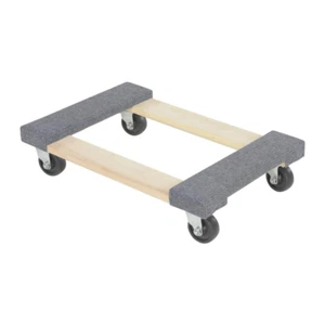 16 In. X 24 In. 900 Lb. Carpet End Hardwood Dolly - Picture 1 of 12