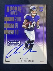 2016 Panini Contenders #334 Chris Moore Auto RC* - Picture 1 of 3