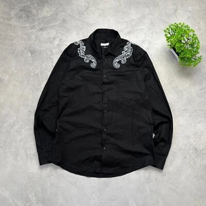 Versace Collection Vintage Trend mens shirt Button Ups black size 42/L - Picture 1 of 11