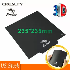 Creality Heated Bed Surface Sticker Magnetic Plate 235*235MM Fr Ender 3 3PRO 3V2 - Picture 1 of 9