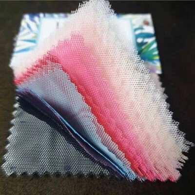 Stiff Stretch Mesh Tulle Fabric Hard Net Tutu Dance wear Stage Dress Bridal 60"W - Image 1 of 4