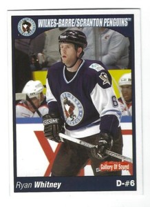 2004-05 Wilkes-Barre/Scranton Penguins (AHL) Ryan Whitney