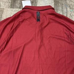Polo Nike Golf Tiger Woods Estilo ADV DA2995 687 Domingo Rojo Negro Talla M ¡Raro! - Imagen 1 de 9