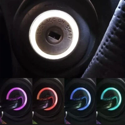 White Blue Red Key Ring LED Light Bulb for Nissan 300zx Z32 Turbo NA 1990-1996 - Image 1 of 4