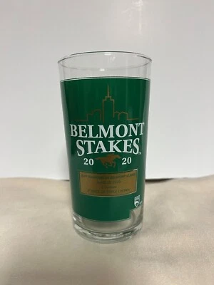 2020 Belmont Stakes Glass - Image 1 of 3