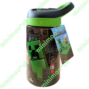 Minecraft Water Bottle Creeper & TNT Design 473 ml Age 3+ - Picture 1 of 9