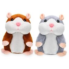 Talking Hamster Repeats What You Say Plush Hamster Toy Interactive Toys 