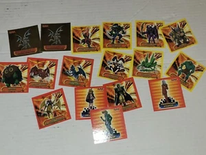 Lote mixto 1996 pegatinas vintage Yu-Gi-Oh topps - Imagen 1 de 8