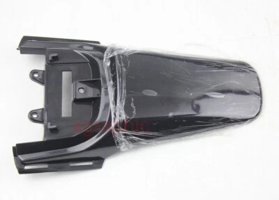 Protector de guardabarros trasero de plástico negro para Honda CRF50 XR50 50cc-125cc Pit Dirt Bikes Foto 1 de 2