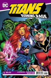 Titans Burning Rage (2019) #1 casi nuevo (9,4) historia de Dan Jurgens - Imagen 1 de 1