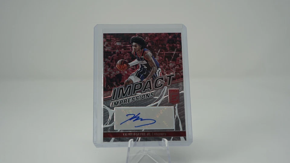 2022-23 Donruss Elite #II-KPJ Kevin Porter Jr. Impact Impressions Auto - Image 1 of 2