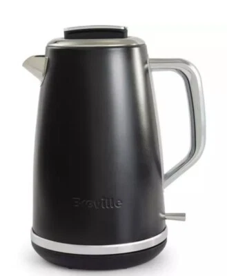 Breville New Matt Black Shade Kettle Kitchen Home Office Fast Boil Cordless Posh - Image 1 of 4