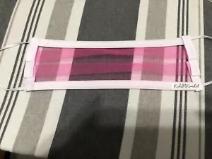 1 Breathable Pink Face Mask, Mesh Face Mask, Net Mask, See Through Mask - Picture 1 of 8