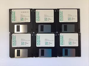 Microsoft Windows 3.1 on 3.5 inch floppy disks Z-Nix Company Inc. - Picture 1 of 7