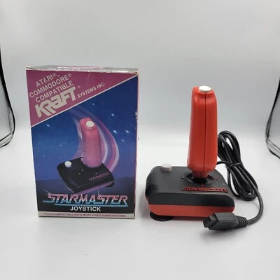NEW IN BOX RARE VINTAGE Commodore Atari KRAFT STARMASTER Joystick Controller - Image 1 of 4