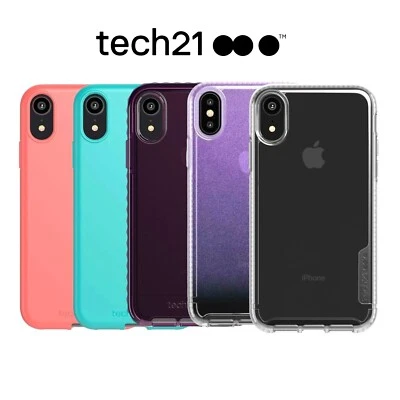 Official Genuine Tech21 Case ( For iPhone XR ) Slim Shockproof Phone Back Cover - Image 1 of 4