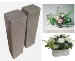 LOT of 2 FLORAL CRAFT FOAM Dry Blocks 7.8" Tall Craft Floral Supply Crafting New - Picture 1 of 10