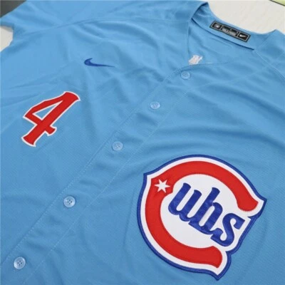 MLB Men's Chicago Cubs Pete Crow-Armstrong Baby Blue Limited Player Jersey Nike
