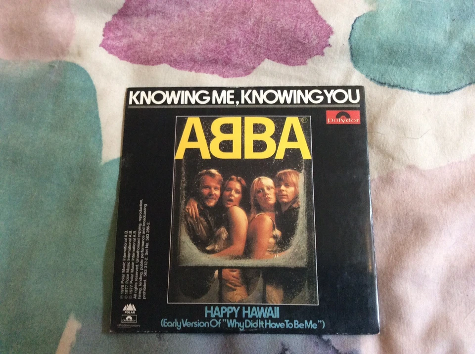 Abba Knowing Me Knowing You CD Single Happy Hawaii - Image 1 of 1