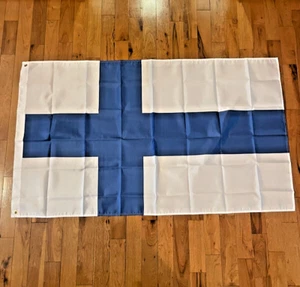 Finnland Flagge 3 x 5 Fuß | Qualität Premium Haus Banner Flagge Raumdekor - Bild 1 von 3