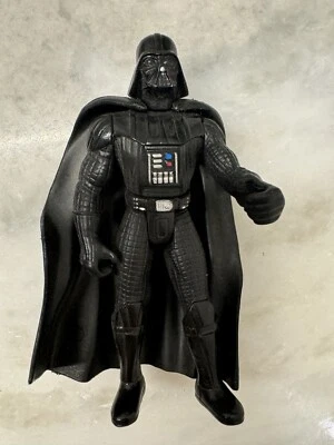 Star Wars POTF Darth Vader 3.75” Action Figure Kenner 1995 Vintage Cape - Image 1 of 4