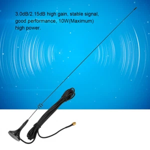 Vehicle Mounted Antenna UT-108UV VHF UHF Dual Magnetic Antenna UT-108 SMA-Male - Zdjęcie 1 z 11