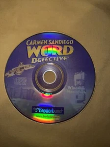 Broderbund Carmen Sandiego Word Detective for PC, Mac - Picture 1 of 1