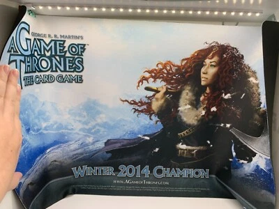Game of Thrones: The Card Game - Winter 2014 Champion Playmat *CCGHouse* - Image 1 of 4