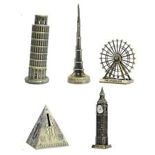 Tower Model Statue Decorative Retro Style for Tabletop Tourism Gift Home