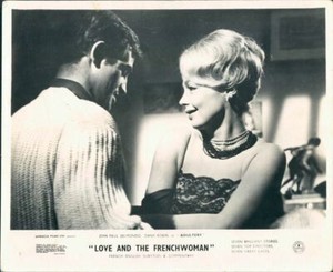 LOVE AND THE FRENCHWOMAN JEAN PAUL BELMONDO DANY ROBIN ORIGINAL LOBBY CARD