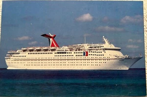 Urlaubspostkarte "Das lustige Schiff" Karneval Cruse Line beliebteste Linie der Welt - Bild 1 von 2